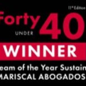 Mariscal Abogados wins the Team of the Year in Sustainability Award 2023